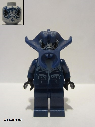 lego 2010 mini figurine atl003 Atlantis Manta Warrior . .