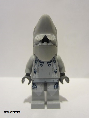 lego 2010 mini figurine atl004 Atlantis Shark Warrior . .