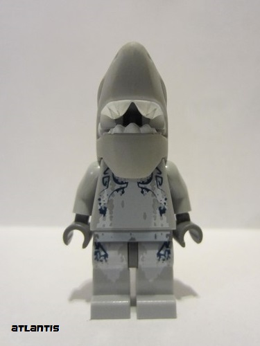 lego 2010 mini figurine atl004 Atlantis Shark Warrior