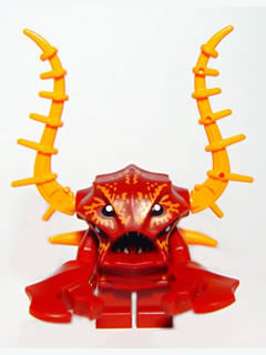 lego 2011 mini figurine atl019 Atlantis Lobster Guardian . .
