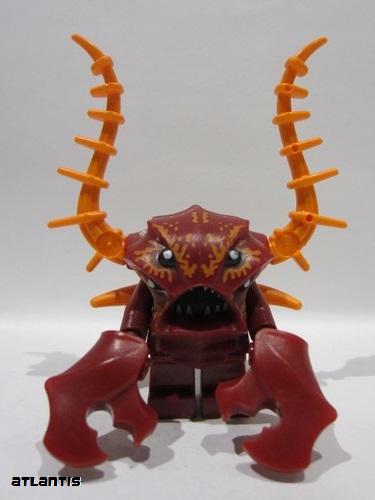 lego 2011 mini figurine atl019 Atlantis Lobster Guardian