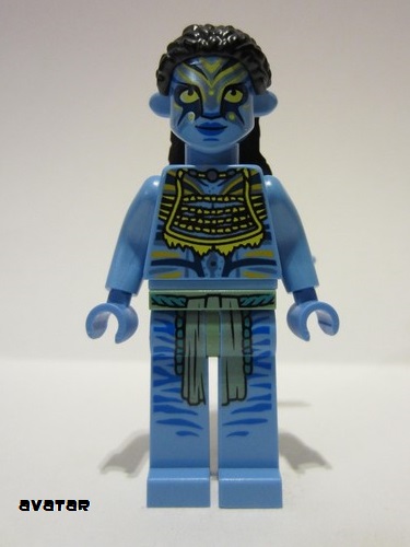 lego 2022 mini figurine avt001 Neytiri Yellow Armor and War Paint 