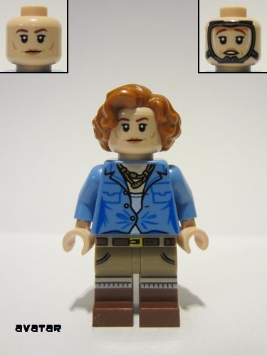 lego 2022 mini figurine avt007 Dr. Grace Augustine  