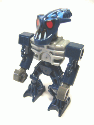 lego 2007 mini figurine bio013 Barraki Takadox with Horns  