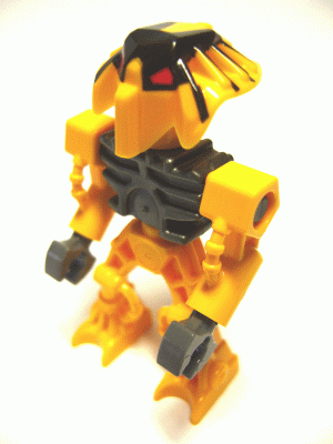 lego 2007 mini figurine bio018 Toa Mahri Hewkii  