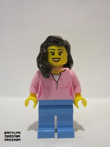 lego 2019 mini figurine adp008 Carnival Woman  