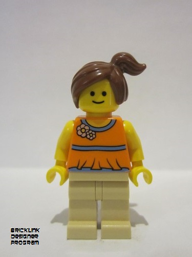 lego 2019 mini figurine adp009 Eight Studs Woman  