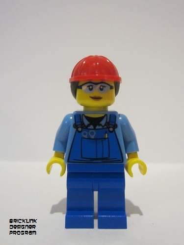 lego 2019 mini figurine adp028 The LEGO Story Plastic Molding Engineer Modern 