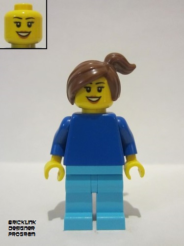 lego 2019 mini figurine adp029 Imagine It! Build It! Woman