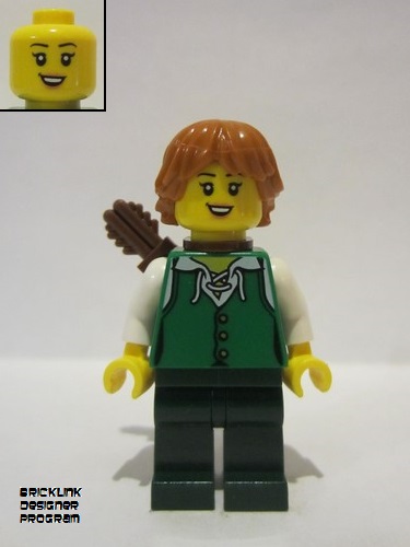 lego 2021 mini figurine adp014 Castle in the Forest Archer