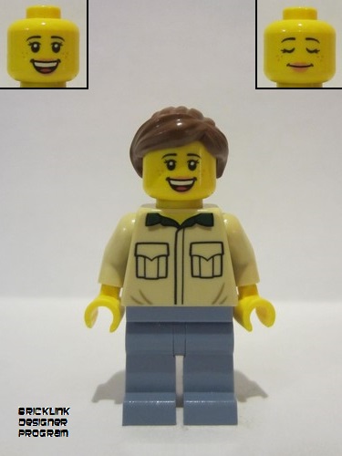 lego 2022 mini figurine adp032 Citizen