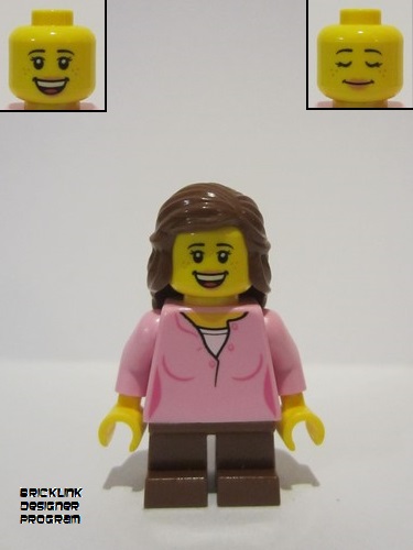 lego 2022 mini figurine adp041 Girl