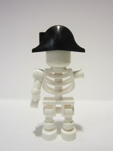 lego 2022 mini figurine adp049 Skeleton With One Arm and Pirate Hat 