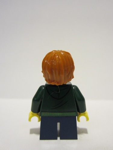 lego 2022 mini figurine adp058 Child Dark Green Hoodie, Dark Orange Hair, Dark Blue Short Legs 
