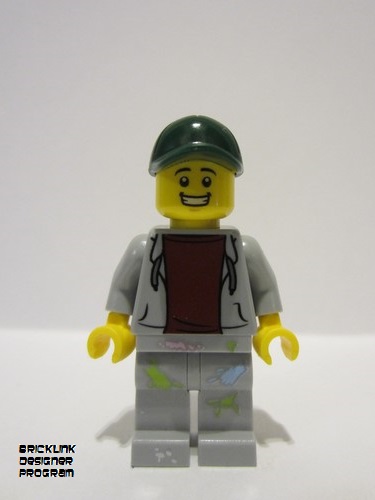 lego 2023 mini figurine adp072 Mechanic