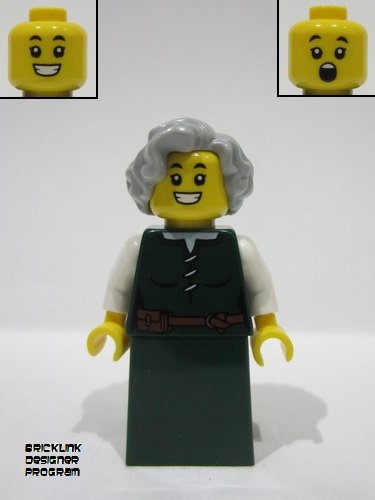 lego 2024 mini figurine adp100 Mountain Fortress Woman  