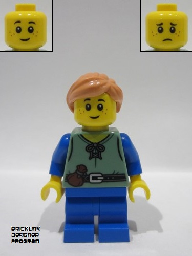 lego 2024 mini figurine adp126 Fruit Merchant  