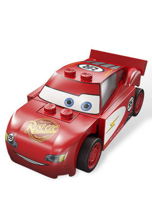 lego 2011 mini figurine crs065 Lightning McQueen