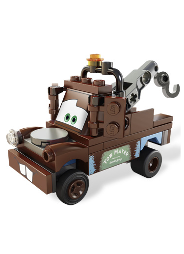 lego 2011 mini figurine crs067 Tow Mater