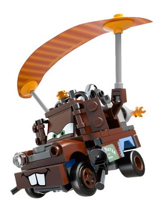 lego 2012 mini figurine crs091 Tow Mater Parachute 