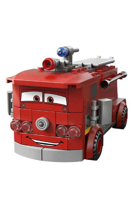 lego 2012 mini figurine crs108s Red With Stickers 