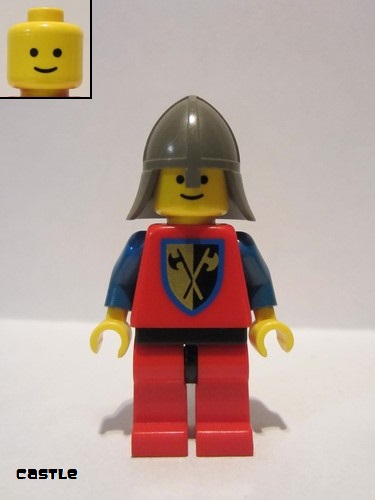 lego 1984 mini figurine cas111 Crusader Axe