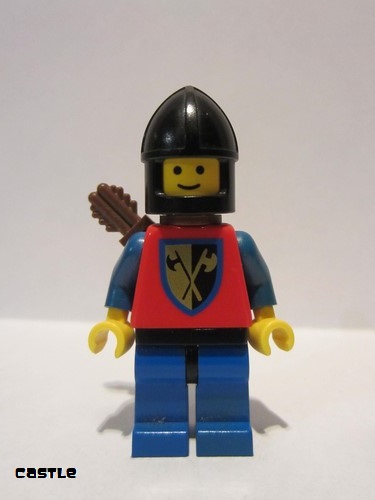 lego 1984 mini figurine cas288 Crusader Axe