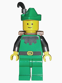 lego 1987 mini figurine cas131a Forestman