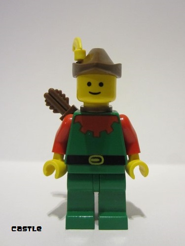 lego 1988 mini figurine cas140a Forestman