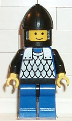 lego 1988 mini figurine cas141 Scale Mail