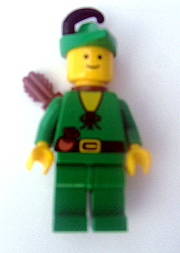 lego 1989 mini figurine cas240a Forestman