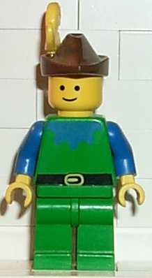 lego 1990 mini figurine cas136 Forestman