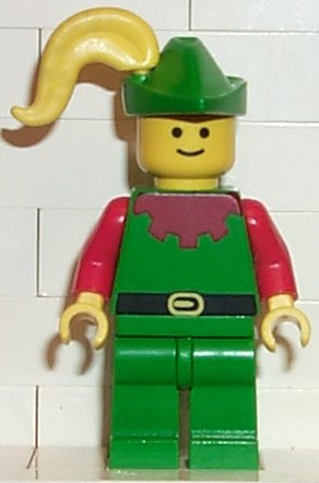 lego 1990 mini figurine cas138 Forestman