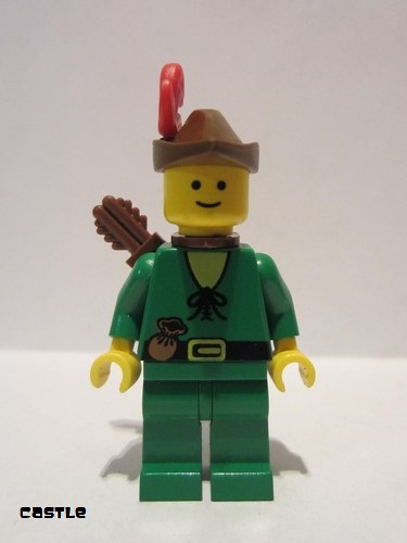 lego 1990 mini figurine cas320 Forestman