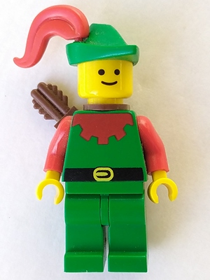 lego 1990 mini figurine cas323 Forestman