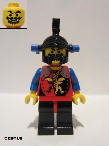 lego 1993 mini figurine cas015 Knight 2