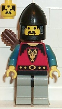 lego 1993 mini figurine cas245 Knight 1