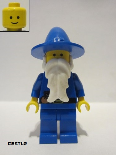 lego 1995 mini figurine cas019 Majisto Wizard No Cape 