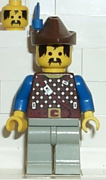 lego 1996 mini figurine cas006 Forestman 2