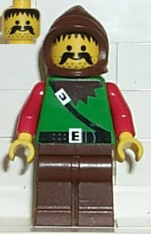 lego 1996 mini figurine cas010 Forestman 4