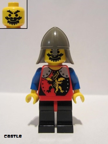 lego 1996 mini figurine cas016 Knight 2