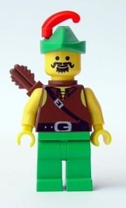 lego 1996 mini figurine cas285 Forestman 1