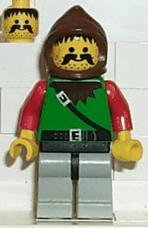 lego 1997 mini figurine cas009 Forestman 4