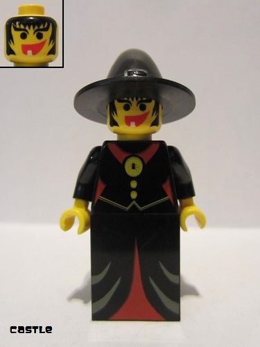 lego 1997 mini figurine cas215 Witch