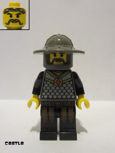 lego 2000 mini figurine cas039 Knight 2 No Quiver 