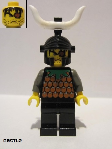 lego 2000 mini figurine cas043 Gilbert the Bad