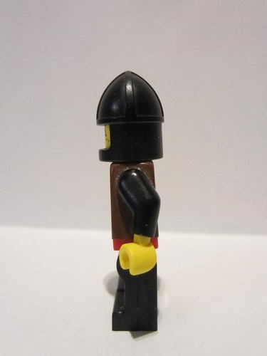 lego 2000 mini figurine cas044 Robber 2 Black Chin-Guard 