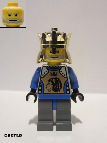 lego 2004 mini figurine cas258 King Mathias