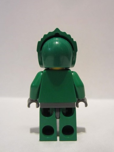 lego 2004 mini figurine cas263 Rascus Without Armor, Printed Torso 