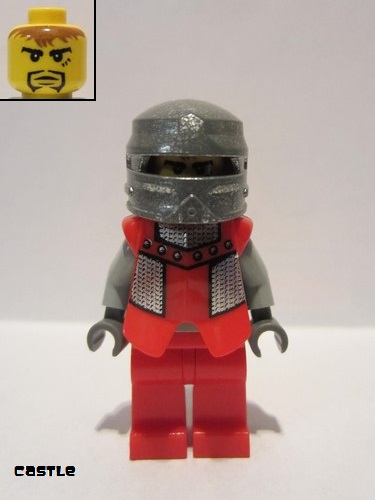LEGO Figur Minifigur Minifigures Castle Knights Kingdom II Shadow Knight cas257 